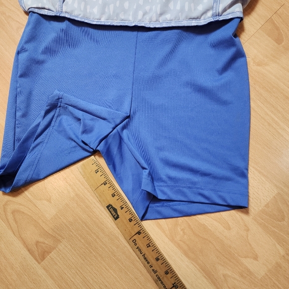 NWT Chico's Zenergy UPF Neema Pebble 3-Pocket Blue Pullon Skort Size 4 Small - Picture 10 of 16